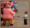 3rd digital.Child and balloons 